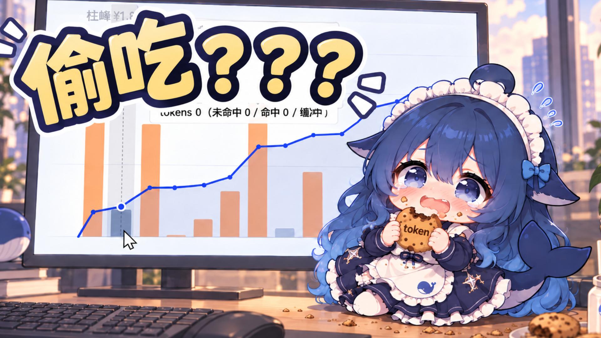 抓住大肥鱼偷吃token！实时deepseek harness余额显示插件